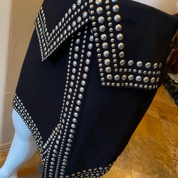 Haute Rogue Studded Mini Skirt - Picture 7 of 7